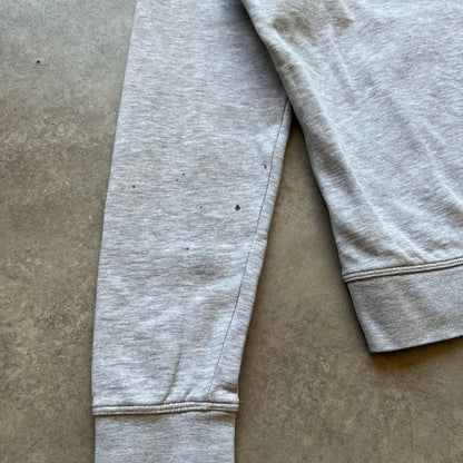 4F Grey Logo Hoodie S