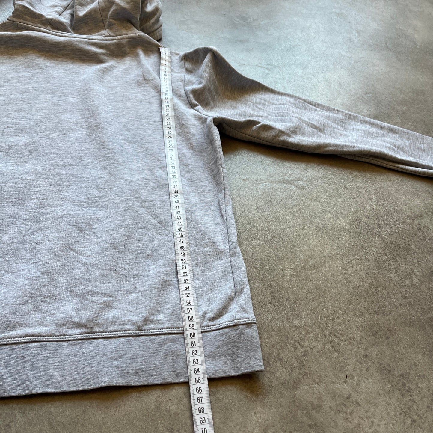 4F Grey Logo Hoodie S