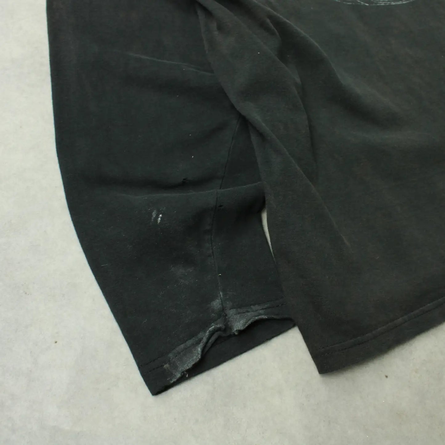 Dimmu Borgir Vintage Printed Longsleeve – Black (Man-L,Distressed)