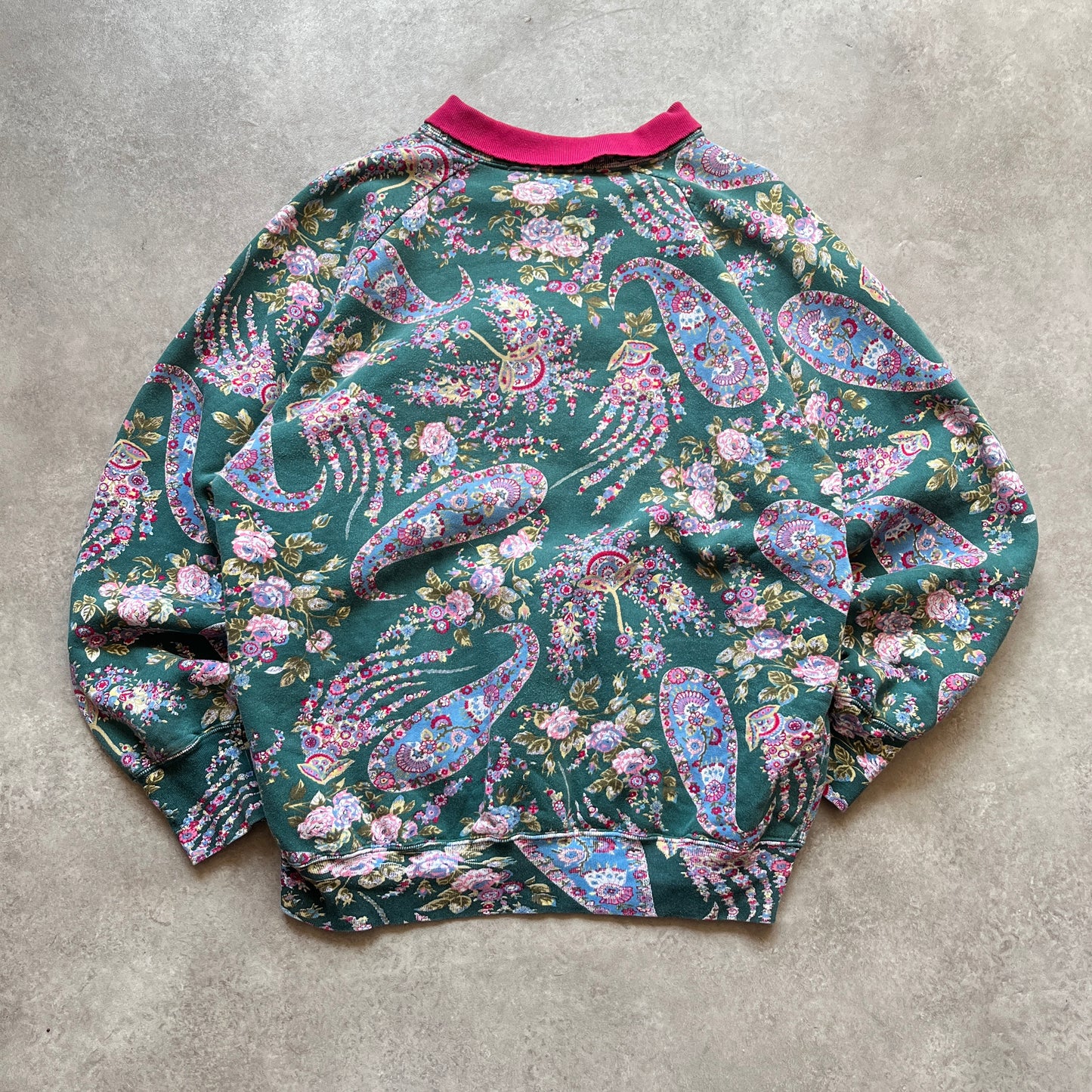 Best Company Vintage Pattern Sweatshirt L