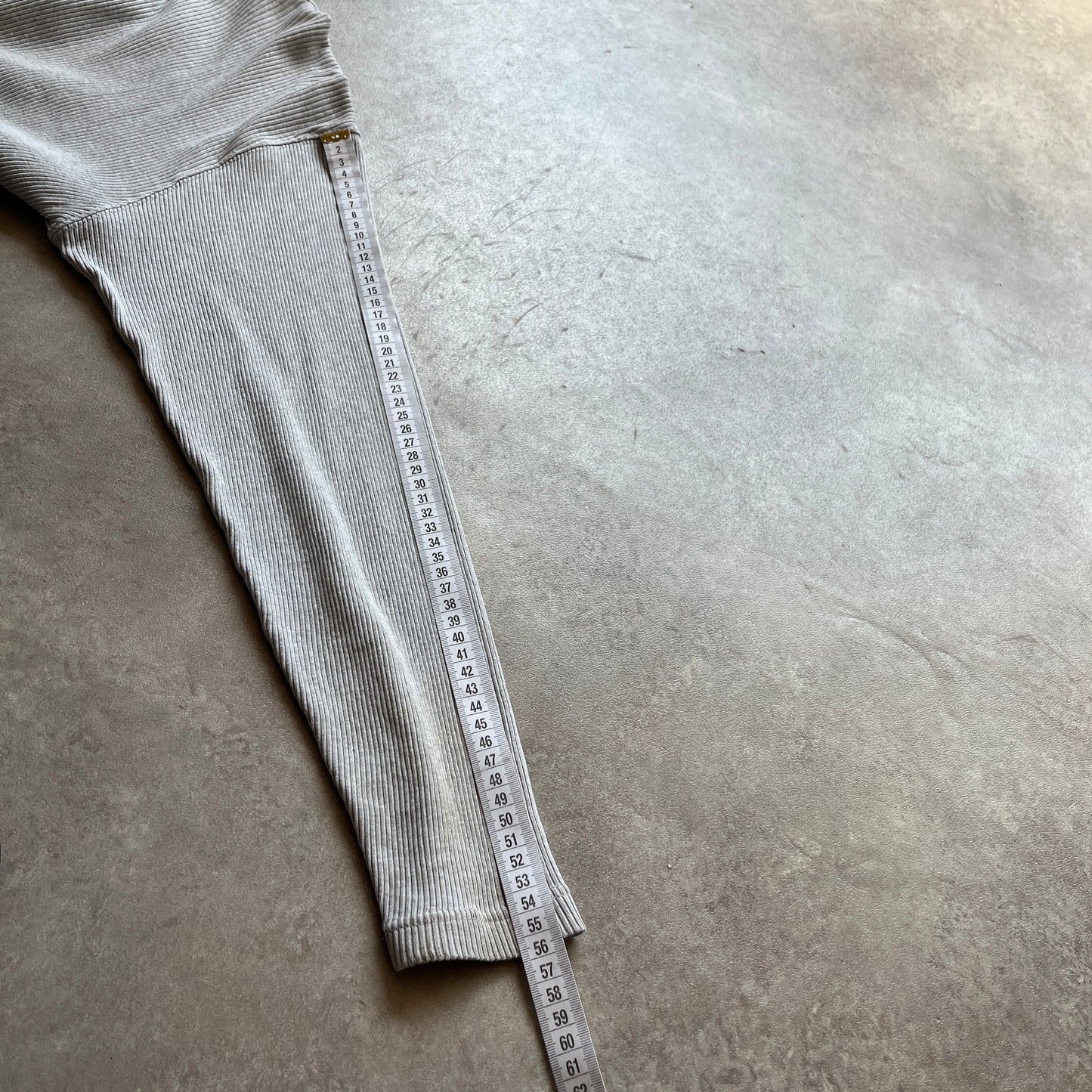 Levi's Grey Ribbed Long Sleeve Henley L