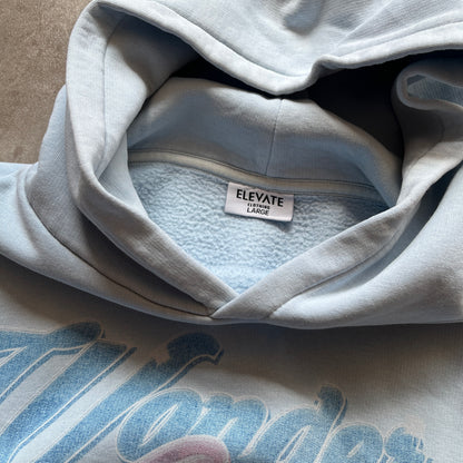 Elevate Light Blue Hoodie L