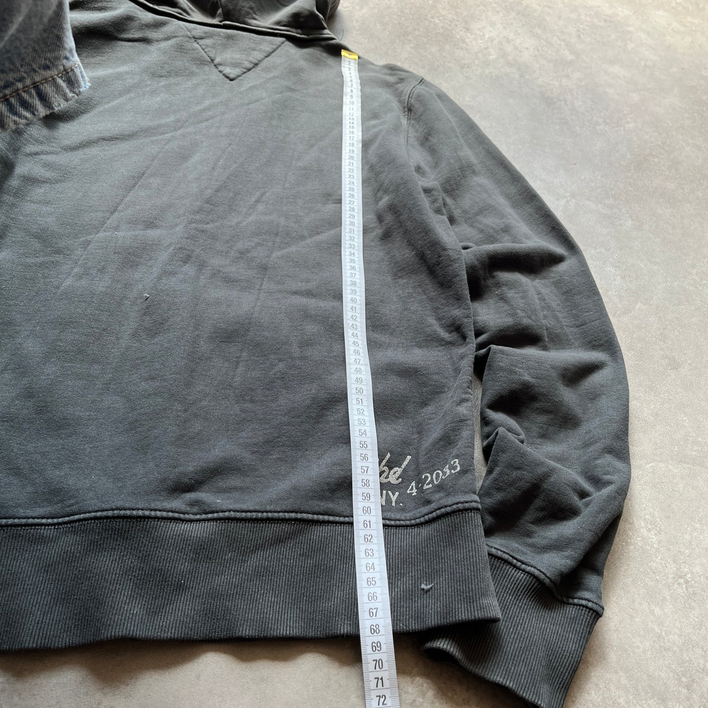 Hilfiger Denim Black Hoodie S