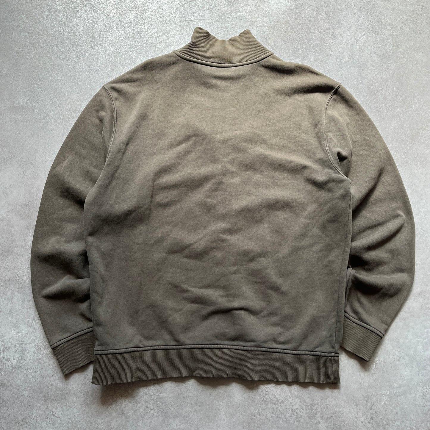 Tom Tailor Olive Zip Sweatshirt XL