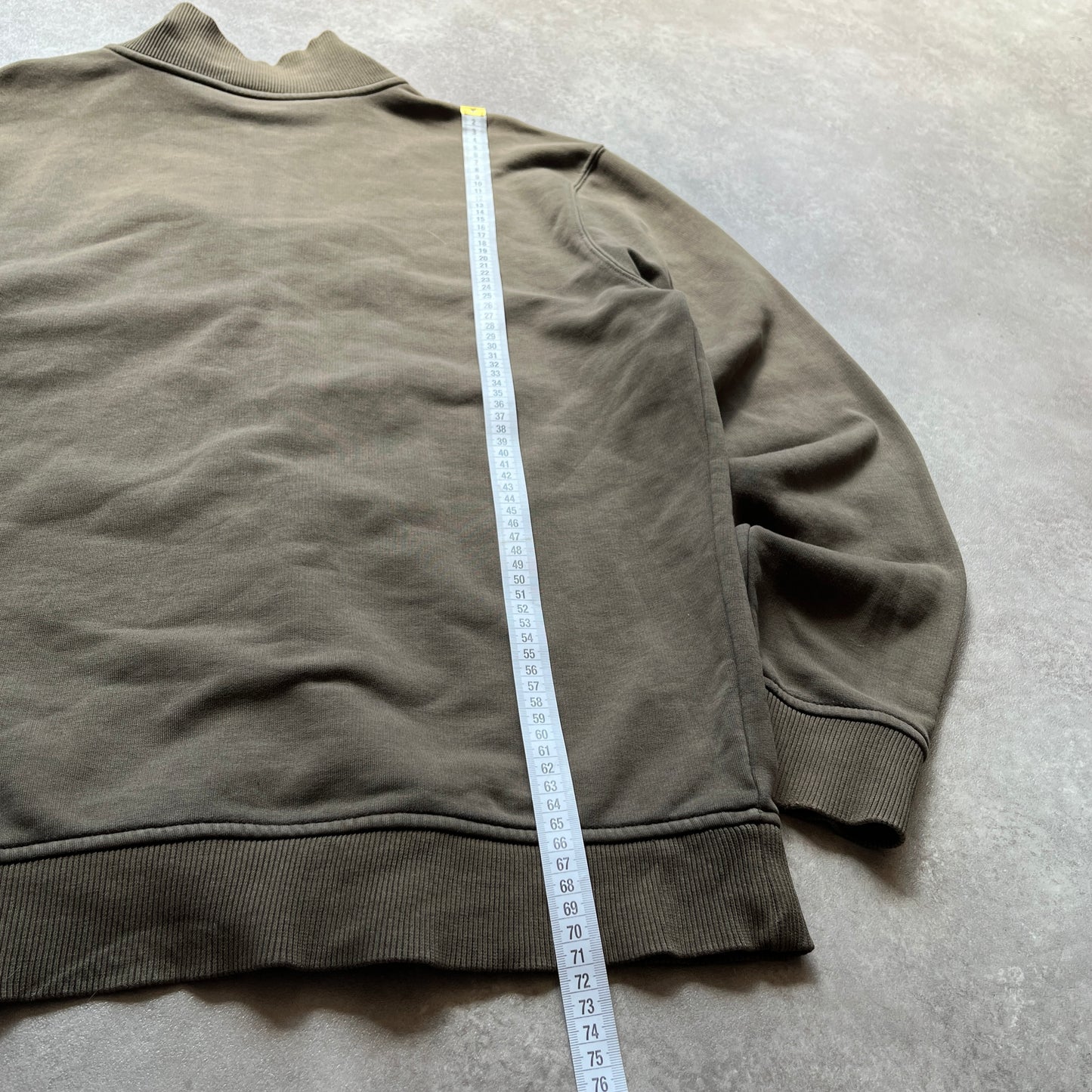 Tom Tailor Olive Zip Sweatshirt XL