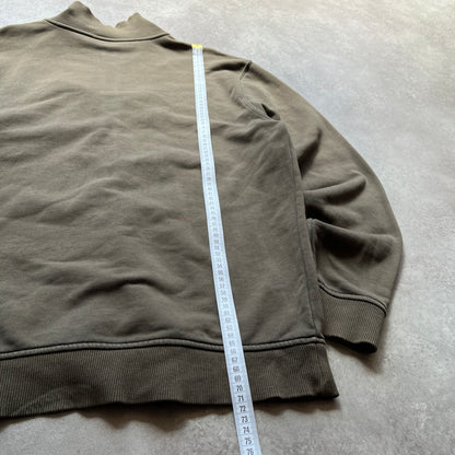 Tom Tailor Olive Zip Sweatshirt XL