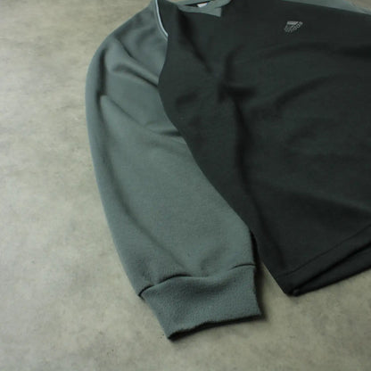 Adidas Crewneck Sweatshirt – Grey/Black (Man-XL)