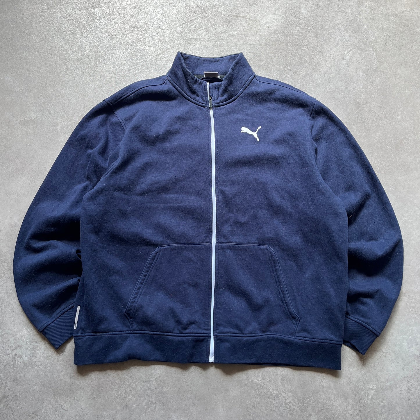Puma Navy Zip Sweatshirt XL