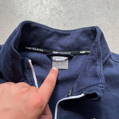 Puma Navy Zip Sweatshirt XL