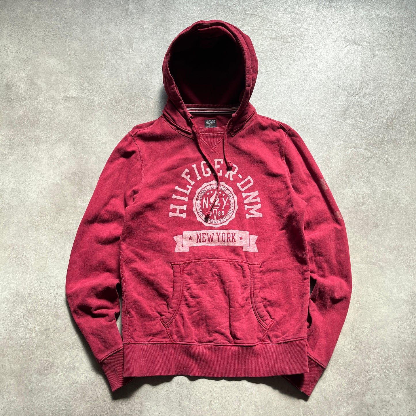 Hilfiger Denim Red Hoodie M