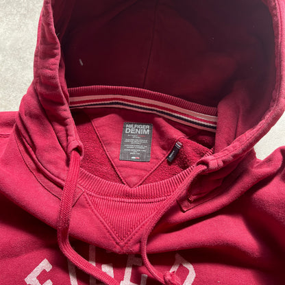 Hilfiger Denim Red Hoodie M