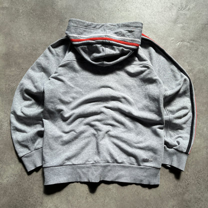 Adidas Grey Zip Hoodie M