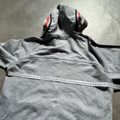 Adidas Grey Zip Hoodie M