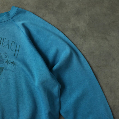 Clearwater Beach Printed Crewneck – Blue (Man-L)
