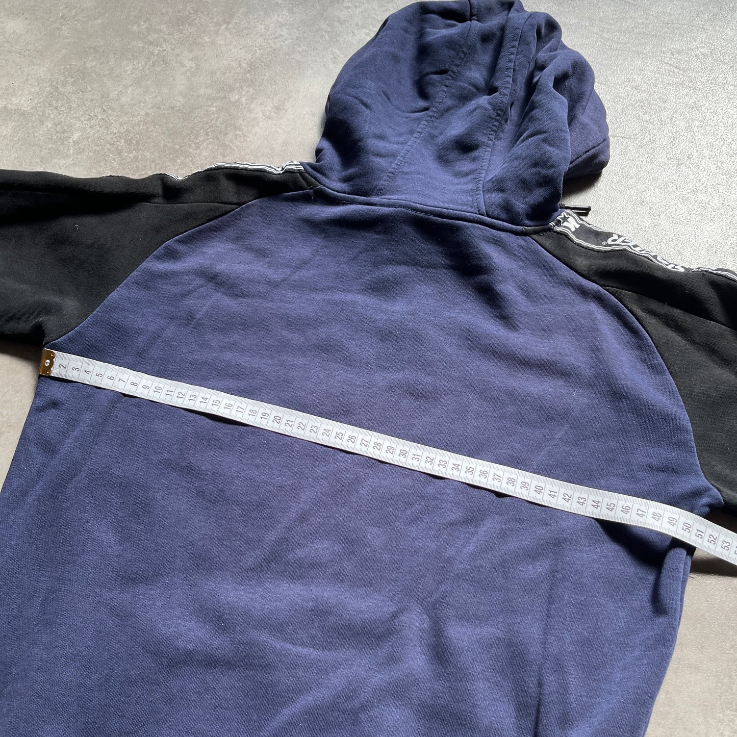 Starter Navy Black Hoodie S