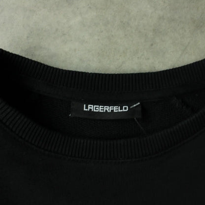 Karl Lagerfeld Printed Crewneck – Black (Man-M)