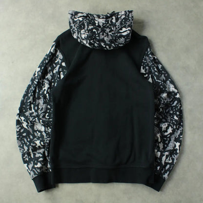 Nike Club Fleece Zip Hoodie – Black-Camo (Man-S)