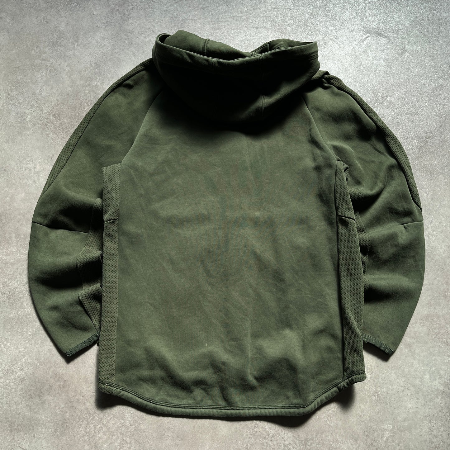 Puma Green Zip Hoodie L