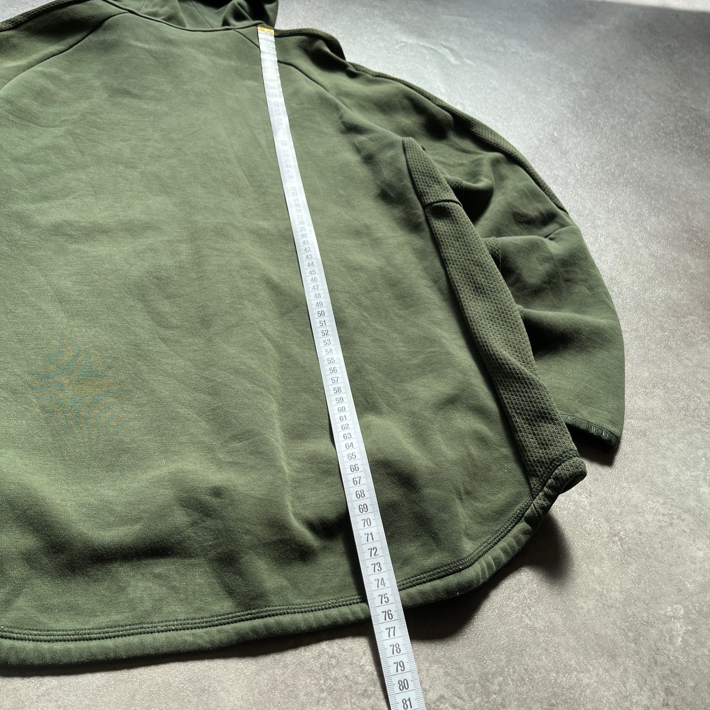 Puma Green Zip Hoodie L