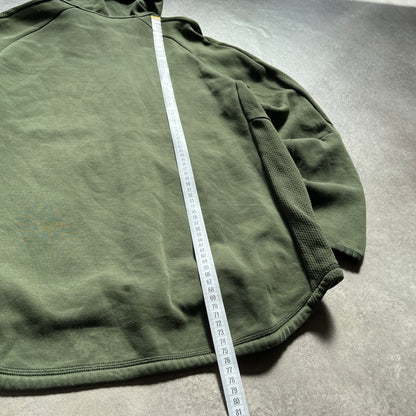 Puma Green Zip Hoodie L