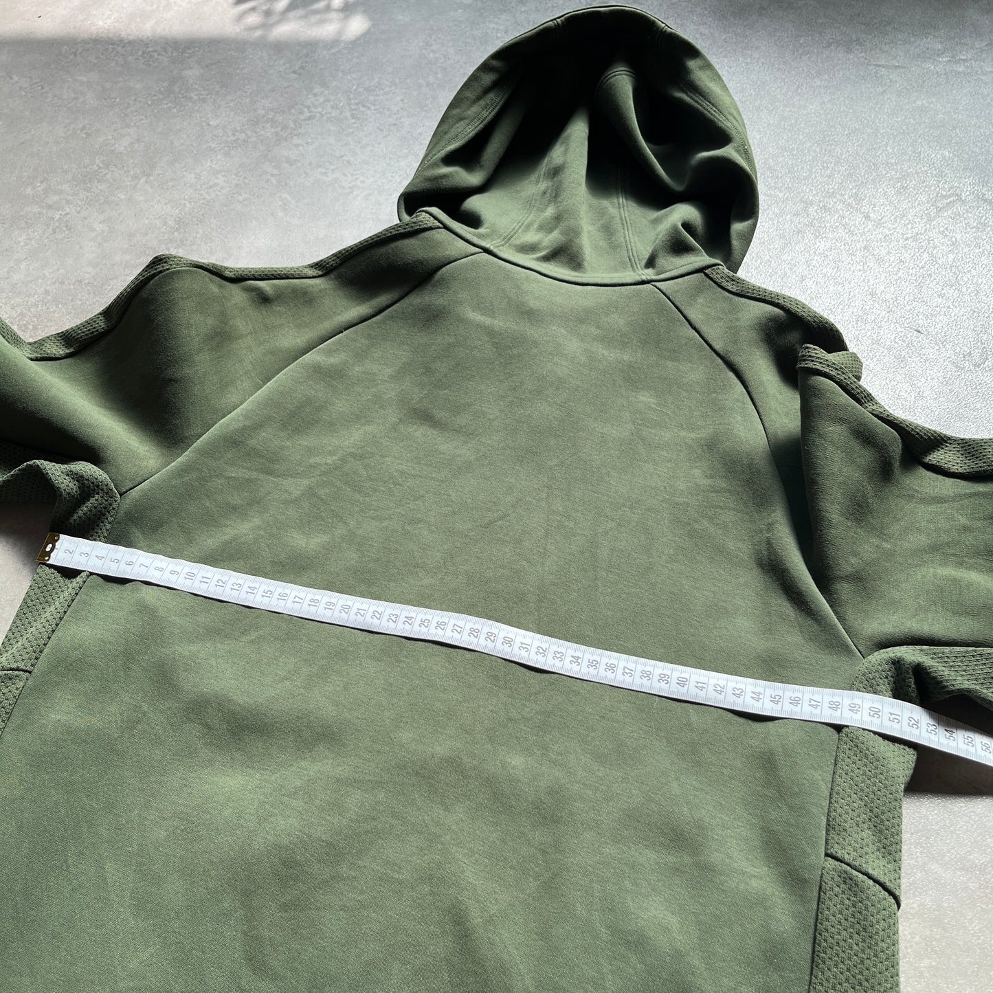 Puma Green Zip Hoodie L