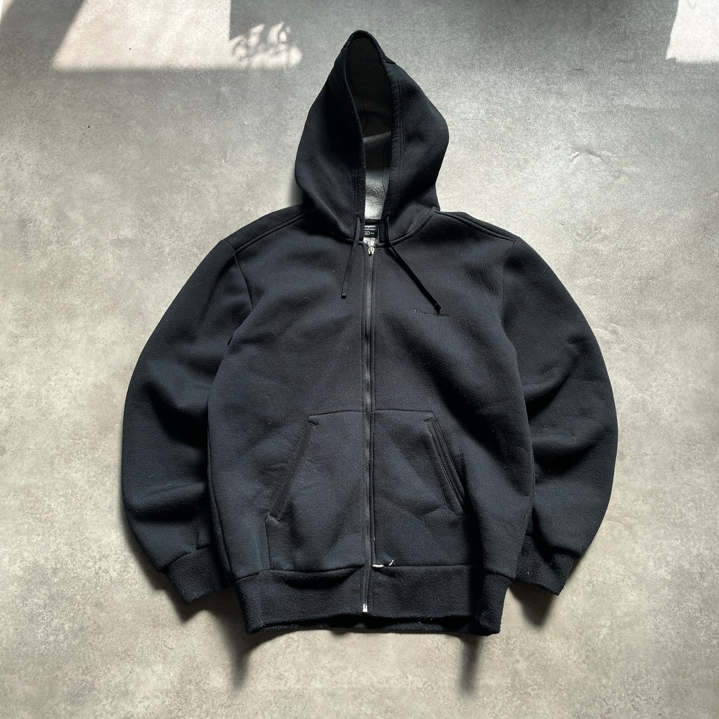 Champion Black Zip Hoodie XL