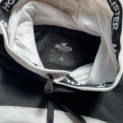 Hollister White Black Hoodie XS