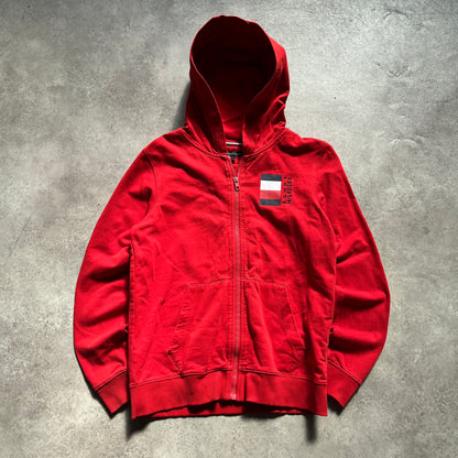 Tommy Hilfiger Red Zip Hoodie 164CM