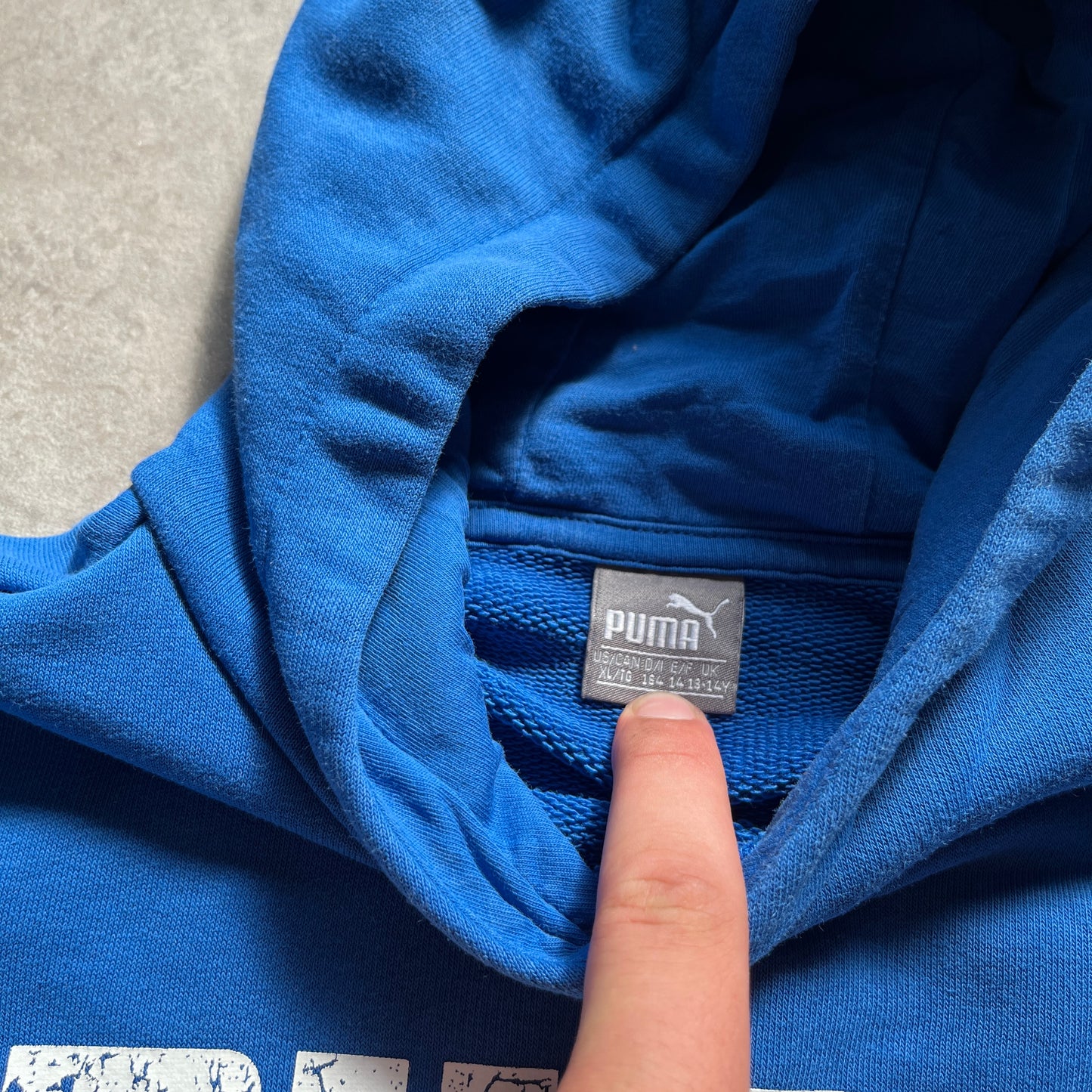 Puma Blue Hoodie 164CM