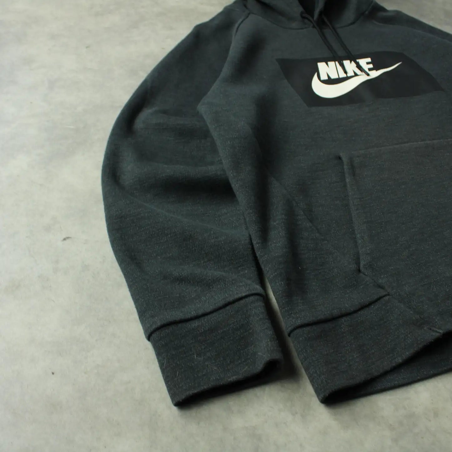 Nike Printed Hoodie - Black (Man-L)