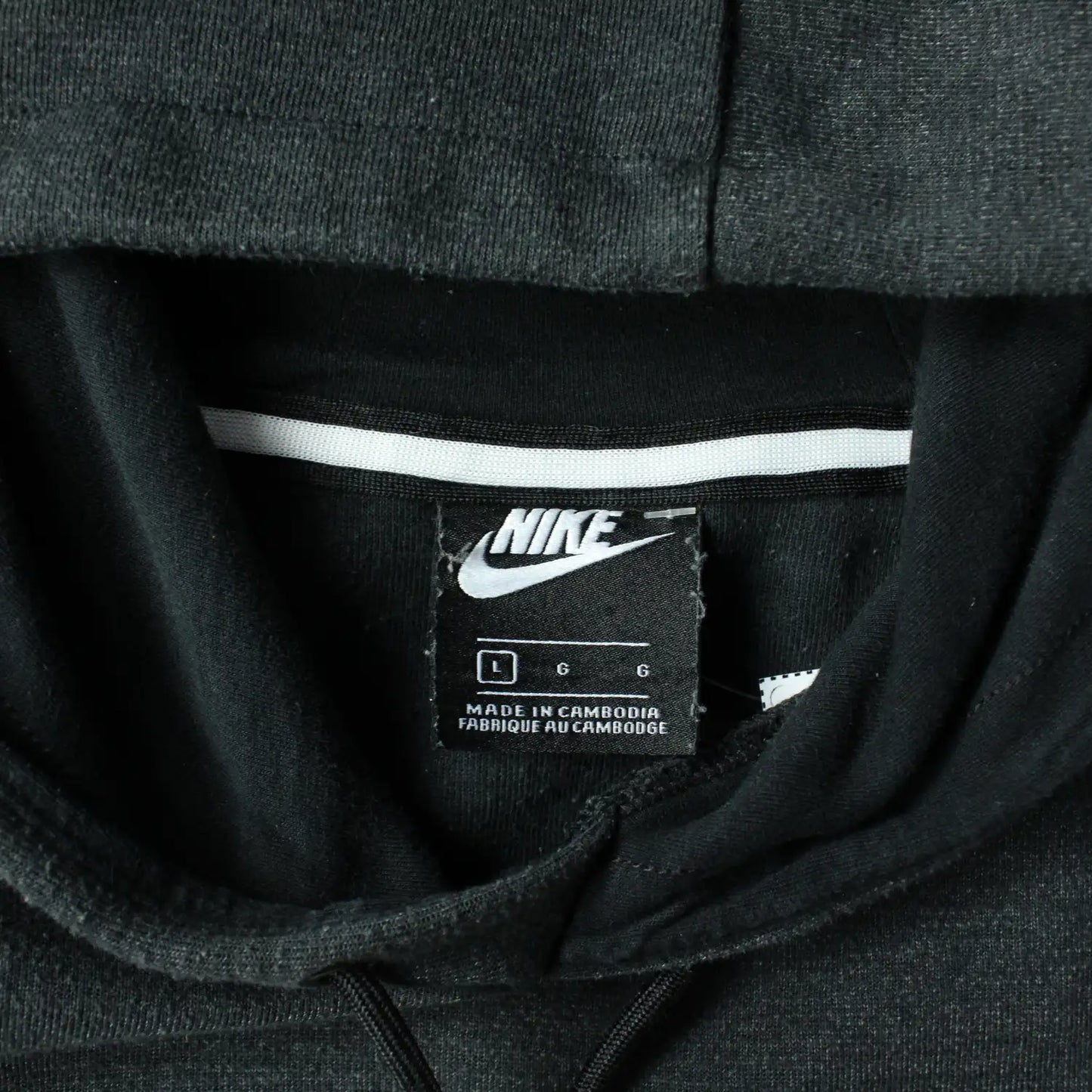 Nike Printed Hoodie - Black (Man-L)