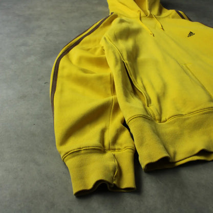 Adidas Embrioed Back Hoodie - Yellow (Man-L)