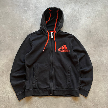 Adidas Black Zip Hoodie M