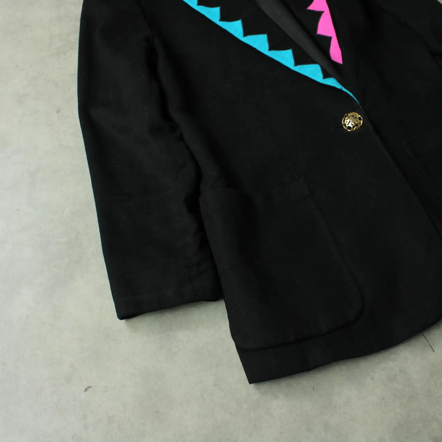 Louis Féraud Vintage Blazer - Black (Woman-XL)