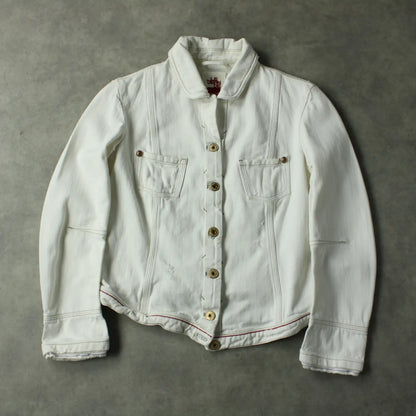 Marithé François Girbaud Denim Jacket – White (Woman-S)