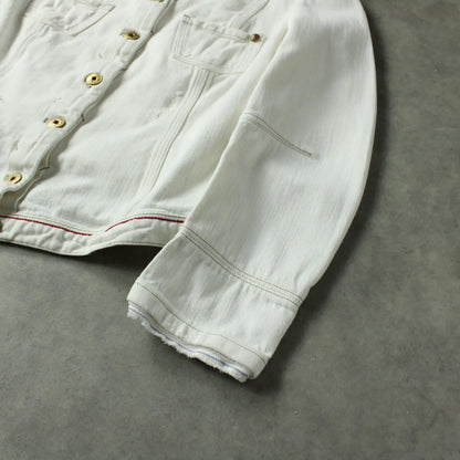 Marithé François Girbaud Denim Jacket – White (Woman-S)