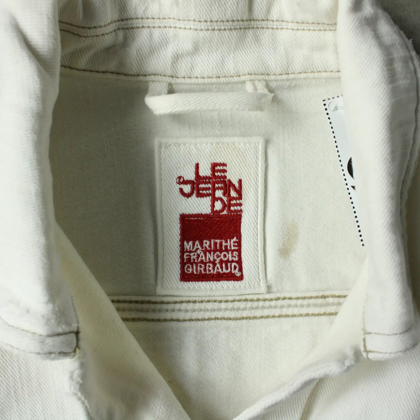 Marithé François Girbaud Denim Jacket – White (Woman-S)