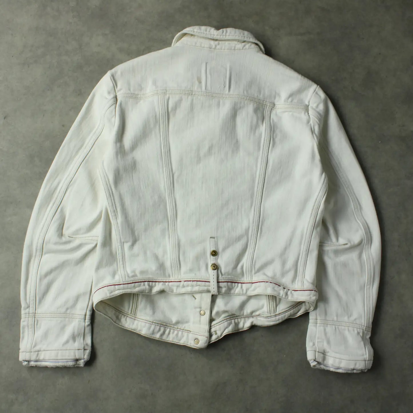 Marithé François Girbaud Denim Jacket – White (Woman-S)