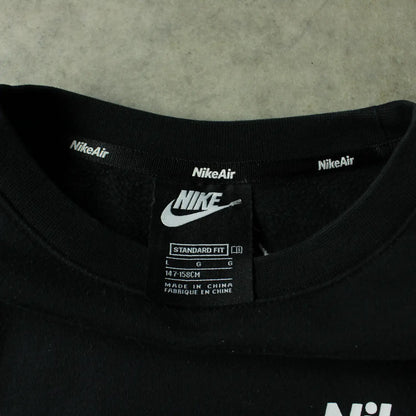 Nike Printed Sweatshirt – Black (Teen-147 cm)