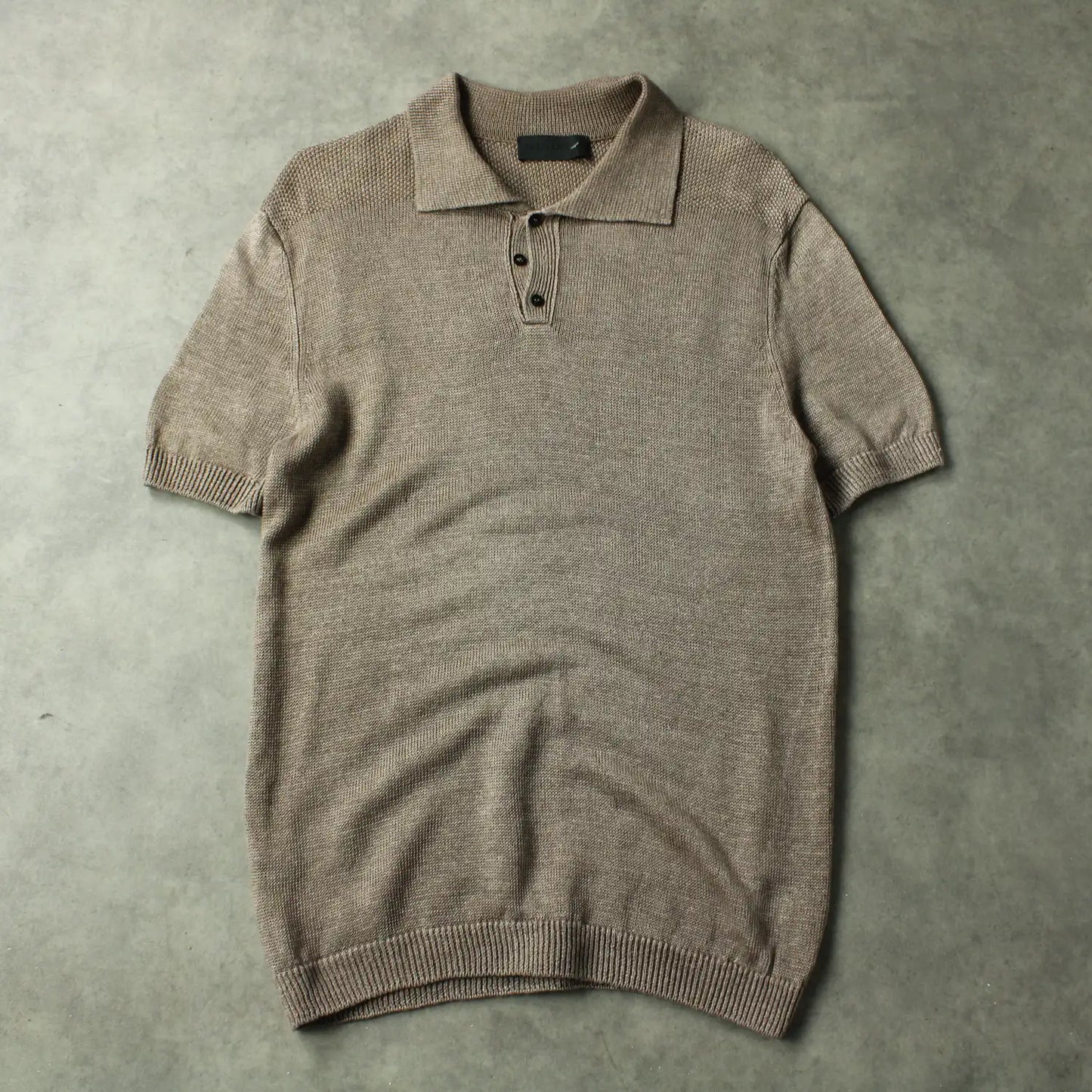 Iris von Arnim Knit Polo Shirt – Brown (Man-L)