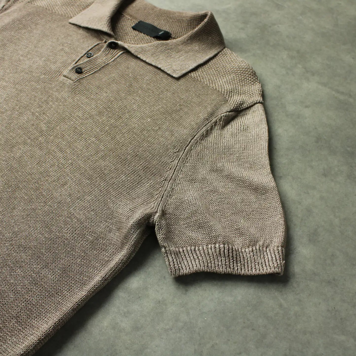 Iris von Arnim Knit Polo Shirt – Brown (Man-L)