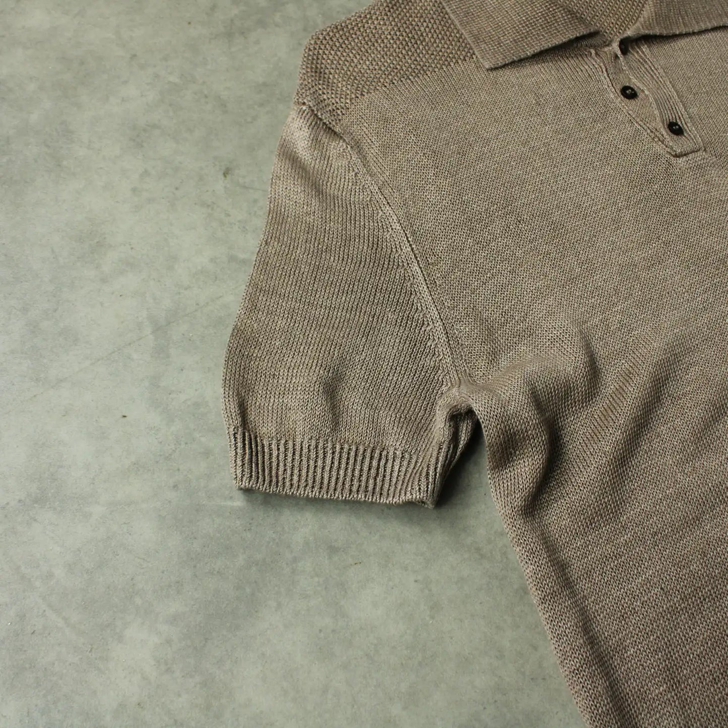 Iris von Arnim Knit Polo Shirt – Brown (Man-L)