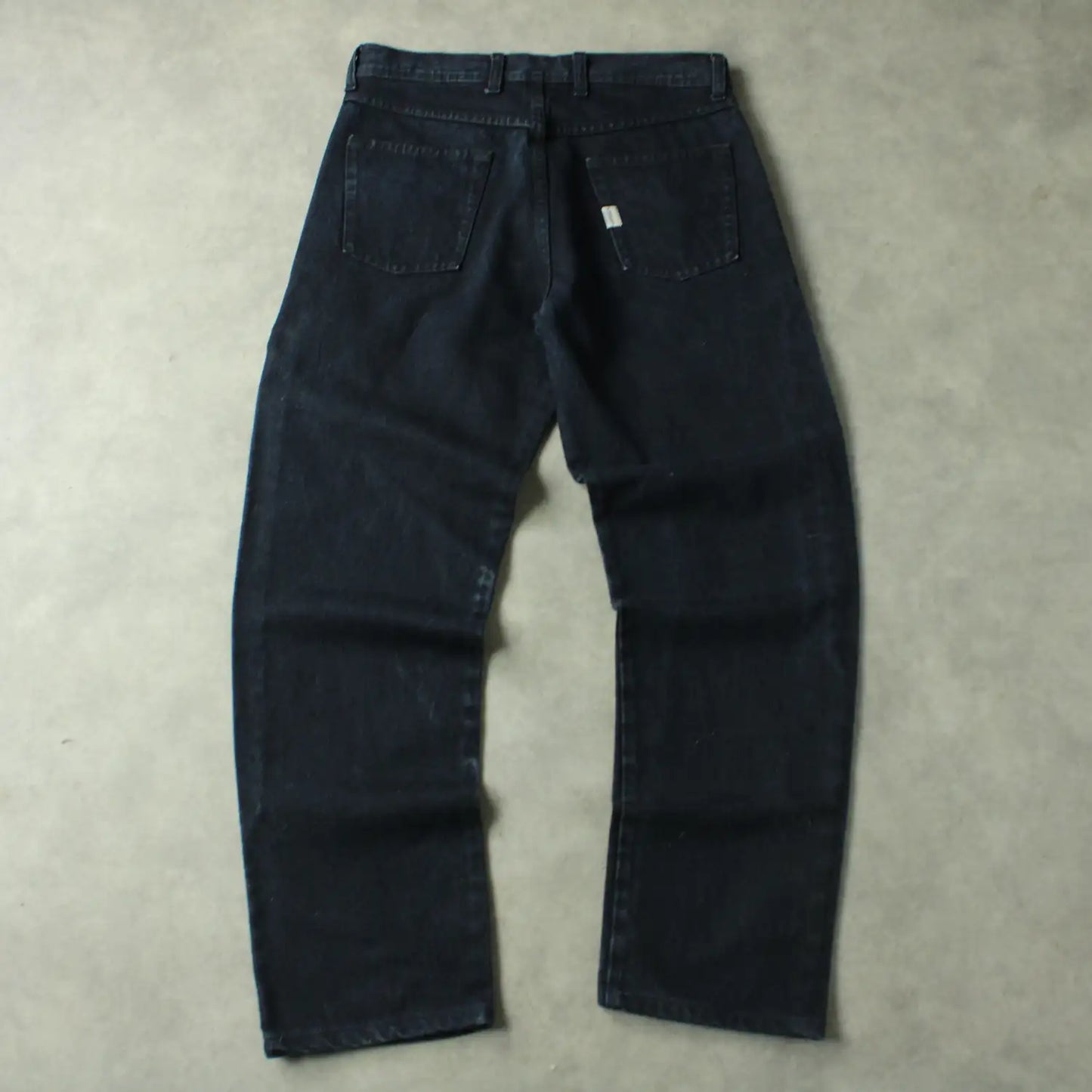 Thomas Tade Mark Regular Fit Jeans – Black Denim (Man-W32)