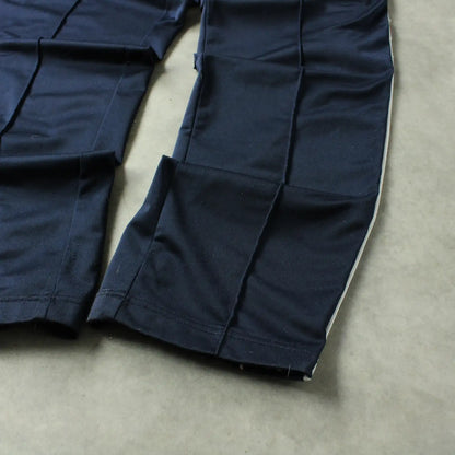 Kappa Track Pants – Navy Padded Side Stripe (Man-XL)