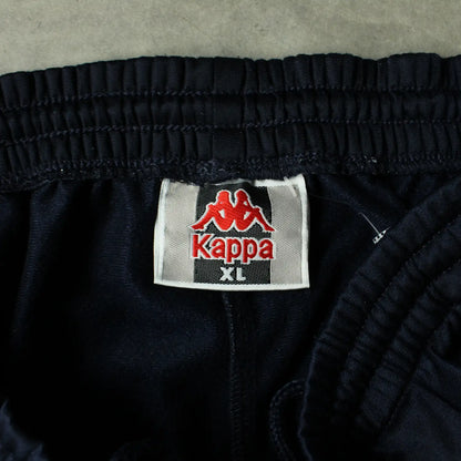 Kappa Track Pants – Navy Padded Side Stripe (Man-XL)