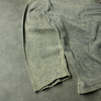 Uncle Sam Long Sleeve T-Shirt – Washed Grey Utility Pocket (Man-XL)