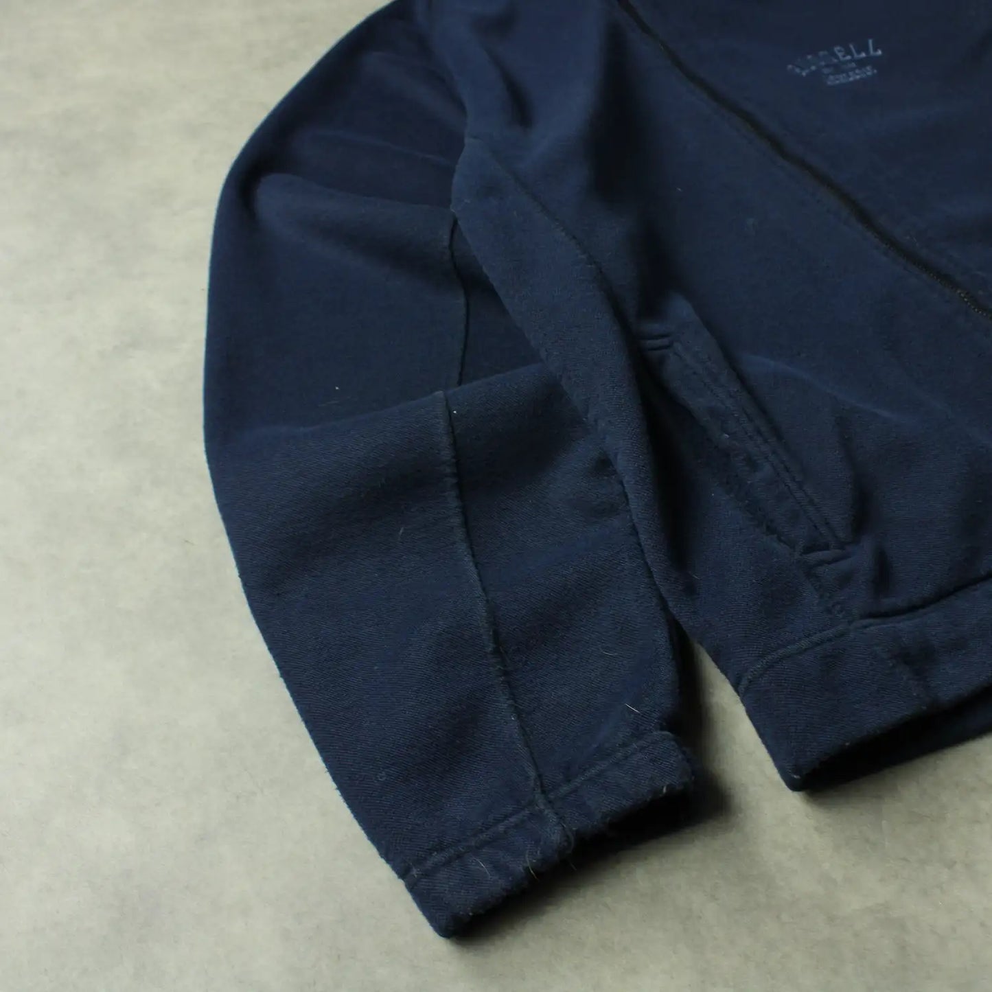 Russell Athletic Full Zip Hoodie – Navy (Man-L)