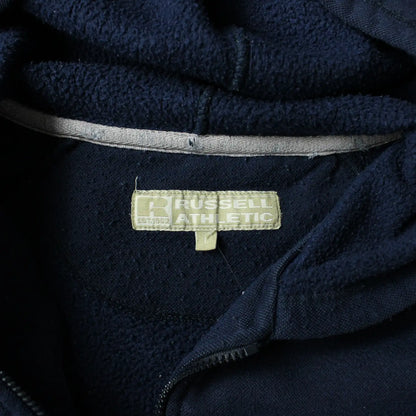 Russell Athletic Full Zip Hoodie – Navy (Man-L)