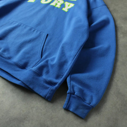 Champion Printed Hoodie – Blue (Man-XXL)