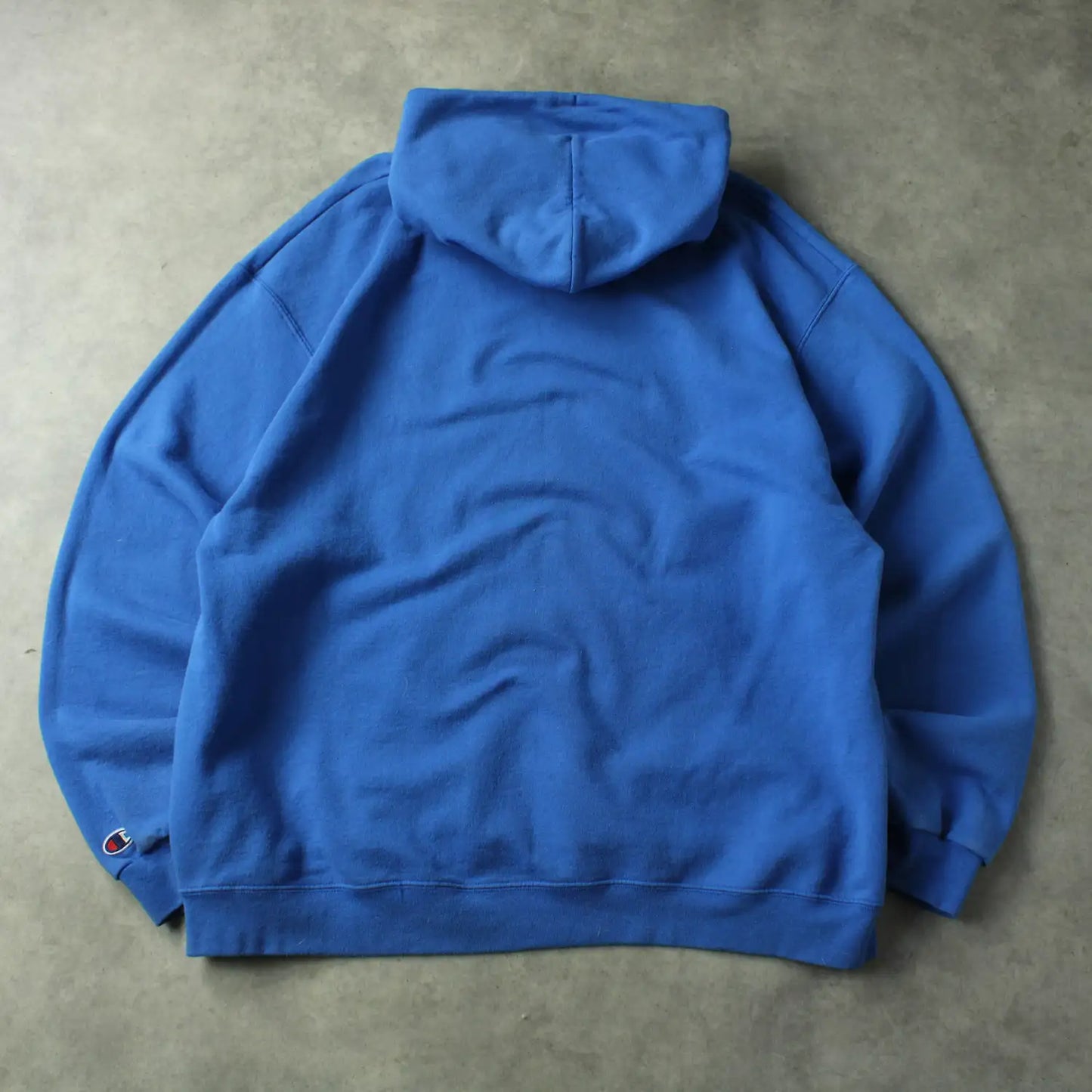 Champion Printed Hoodie – Blue (Man-XXL)